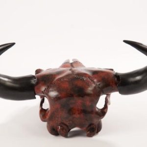 Bison Carving