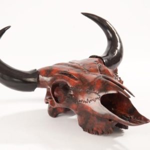 Bison Carving